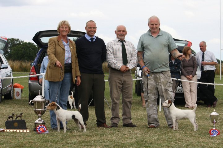 Class 26 Best in Show | Best in Show (left) J. Masserella - Cadella Olive and Reserve D. Mackin - Bicester Tac of Rushill
